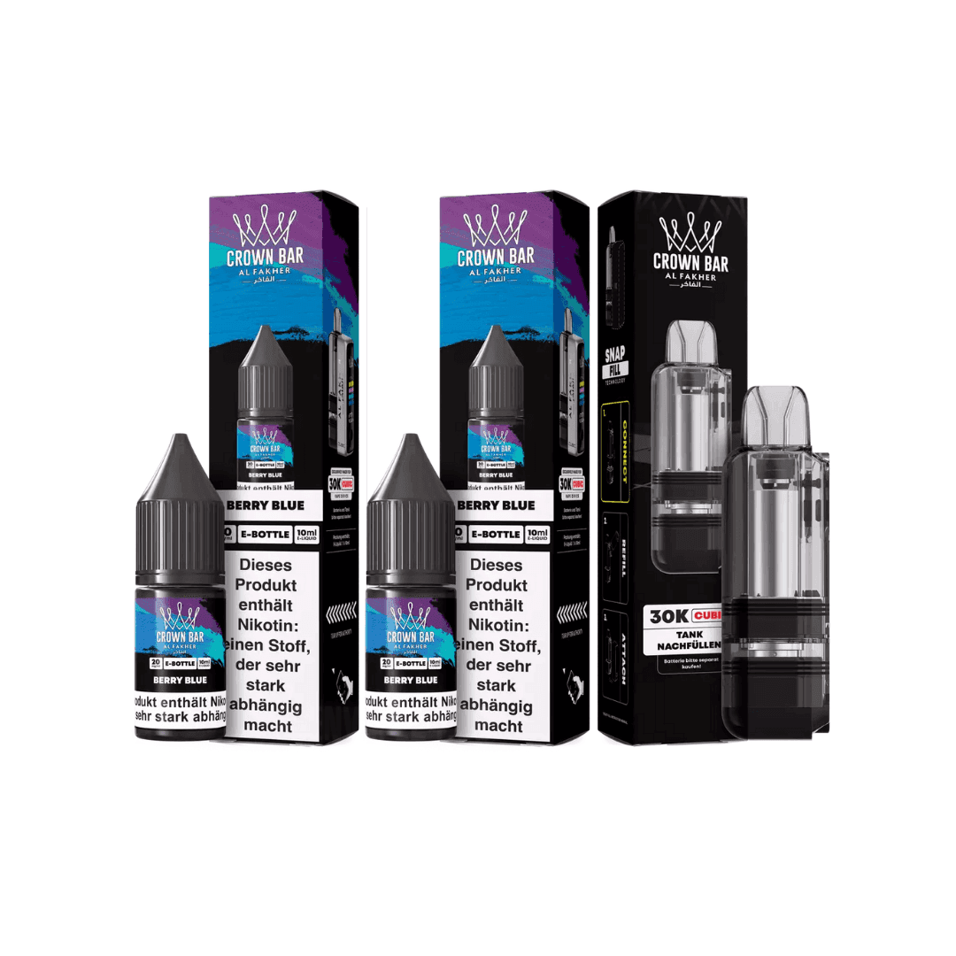 Al Fakher Cubic 30K Pod – Berry Blue - EdenVape24